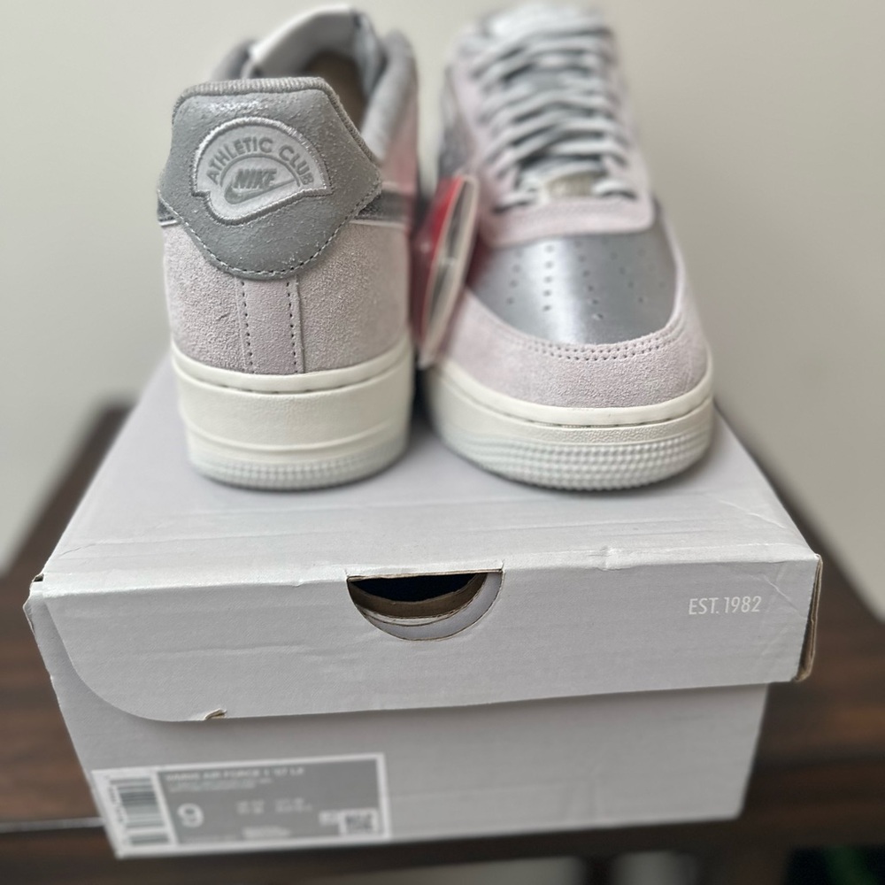 Nike Air Force 1 '07 Lx 'Athletic Club Light Smoke Grey' Women's - Picture 6 of 10